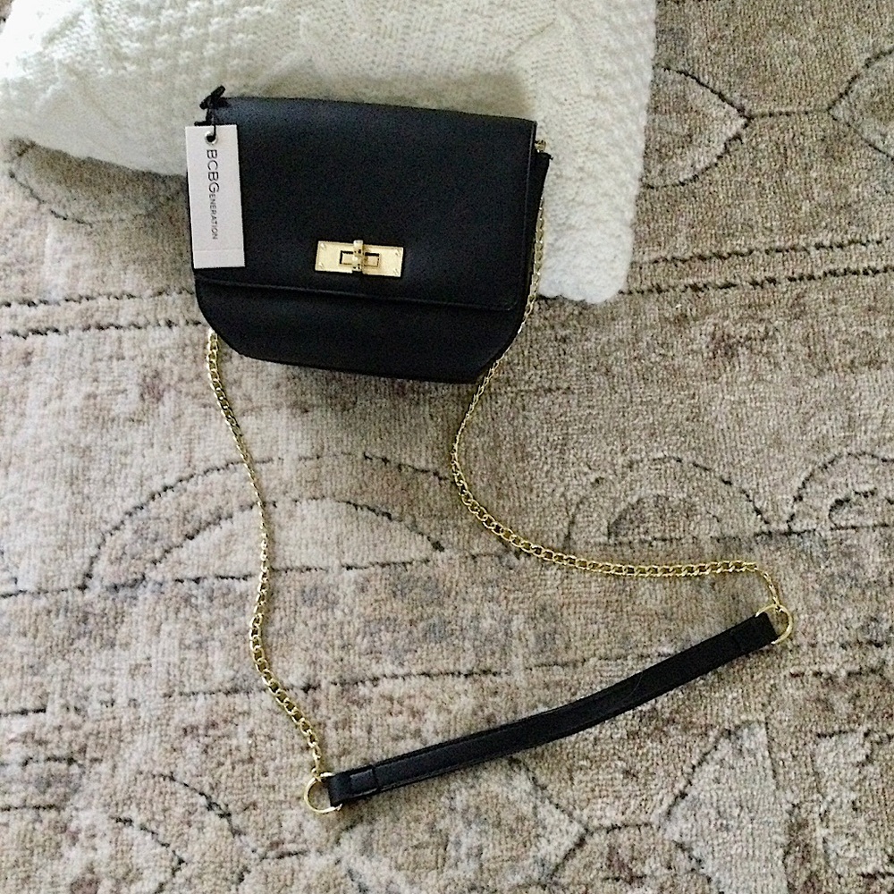BCBG Generation Rowan Black Crossbody/Shoulder Bag